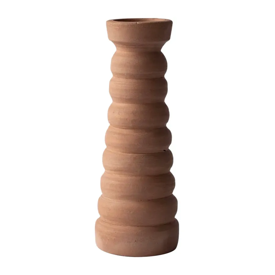 Tell Me More Terracina vaas klein 24 cm, Terracotta< Vazen