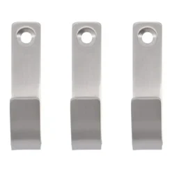 Meraki Thapsus haak 3-pack, Geborsteld staal< Haken & Hangers