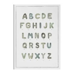 Kunskapstavlan® The alphabet watercolour poster, 30x40 cm< Posters