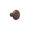 Muuto The Dots kledinghaak metaal 2,7 cm, Umber< Haken & Hangers|Opbergoplossingen Voor De Kinderkamer