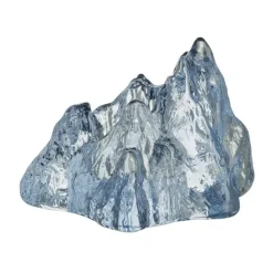 Kosta Boda The Rock waxinelichtjeshouder 91 mm, Ice blue< Kaarsenhouders & Kaarsenborden