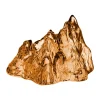 Kosta Boda The Rock waxinelichtjeshouder 91 mm, Amber< Kaarsenhouders & Kaarsenborden