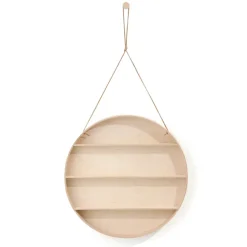 Ferm Living The Round Dorm boekenkast, Ø 55 cm< Planken & Planksystemen|Opbergoplossingen Voor De Kinderkamer