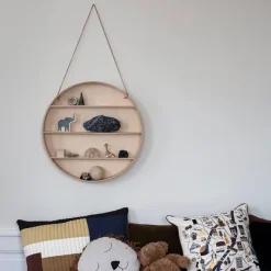 Ferm Living The Round Dorm boekenkast, Ø 55 cm< Planken & Planksystemen|Opbergoplossingen Voor De Kinderkamer