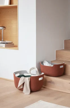 Eva Solo Tidy opbergmand 40x29x20 cm, Chestnut< Opbergmanden