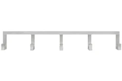 Hem Tig Quintuple haak 115 cm, Geborsteld aluminium< Haken & Hangers