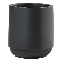 Zone Denmark Time tandenborstelbeker 9,8 cm, Black< Tandenborstelhouders