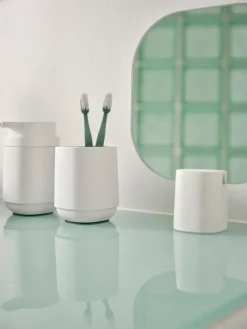 Zone Denmark Time zeeppompje 13 cm, White< Zeepdispensers & Zeepschaaltjes