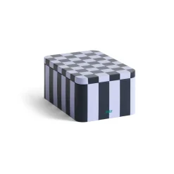 HAY Tin Container voorraadpot small, Dark blue-lavender< Dozen & Boxen