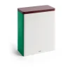 HAY Tin Container voorraadpot x-large, Off white-burgundy-green< Dozen & Boxen