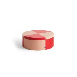 HAY Tin Container voorraadpot, Round red-soft pink< Dozen & Boxen