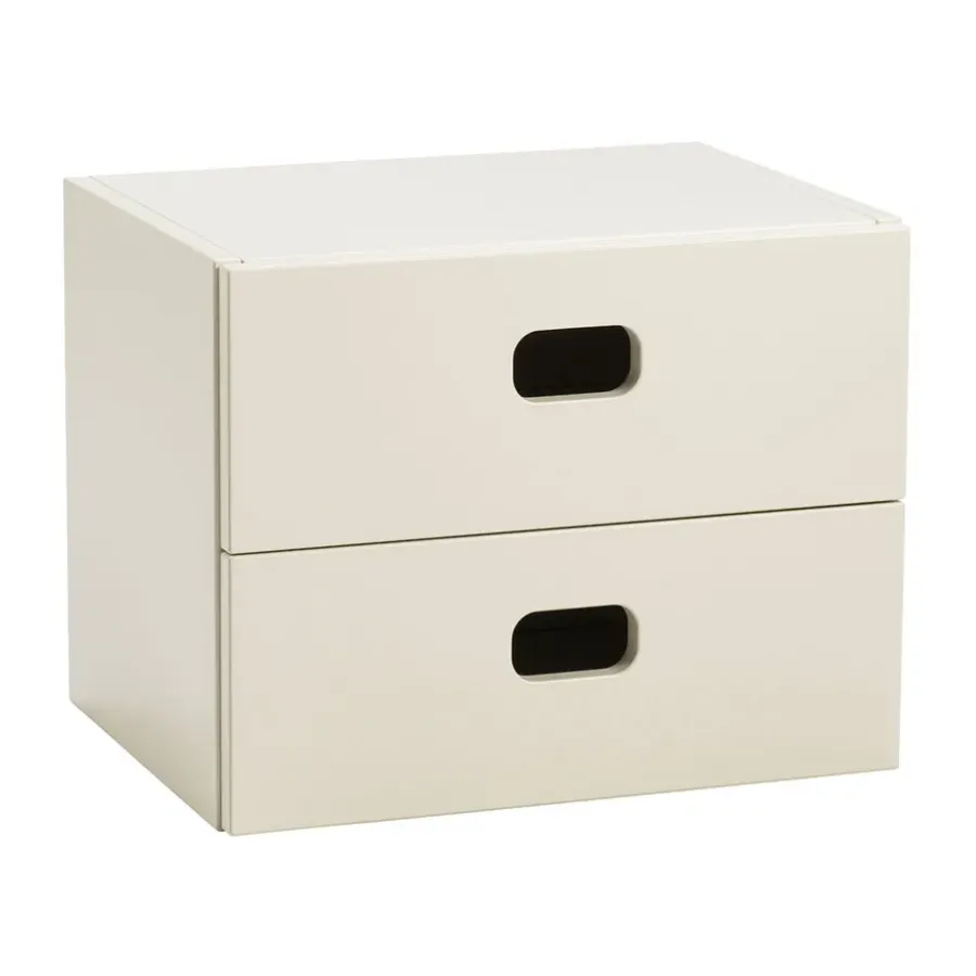 TÔNN furniture TÔNN ladekast klein, Off-white< Kasten & Vitrines