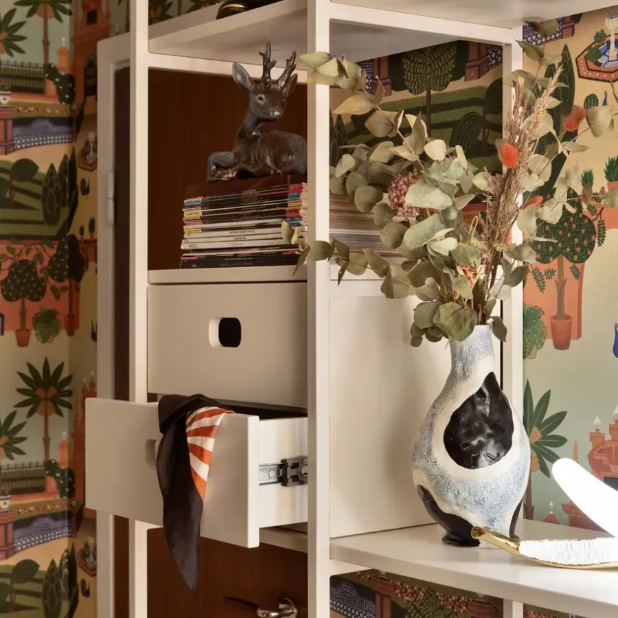 TÔNN furniture TÔNN ladekast klein, Off-white< Kasten & Vitrines