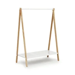 Normann Copenhagen Toj kapstok, white, onderstel van essenhout< Kapstokken & Hangrekken