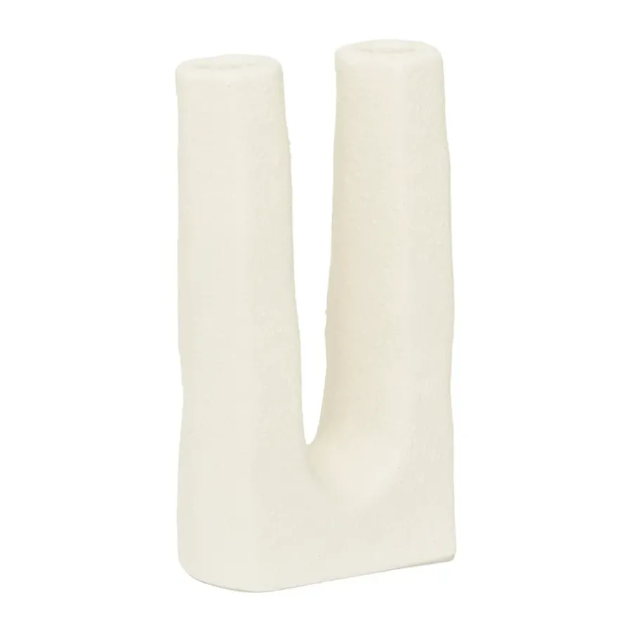 URBAN NATURE CULTURE Tomas kandelaar 11cm, Off white< Kandelaars