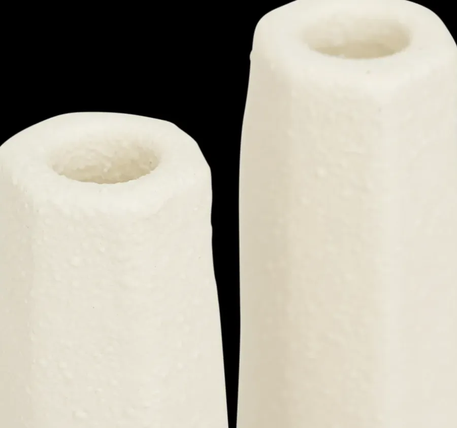 URBAN NATURE CULTURE Tomas kandelaar 11cm, Off white< Kandelaars