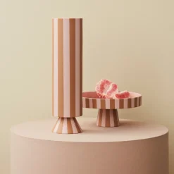 OYOY Toppu vaas 31 cm, Caramel< Vazen