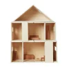 Ferm Living Toro opvouwbaar poppenhuis, Natural< Kinderkamer Interieuraccessoires|Kinderkamer Interieuraccessoires