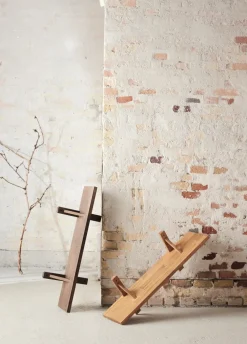 MUUBS Toronto wandrek 93 cm, Eik met donkere kleur< Planken & Planksystemen