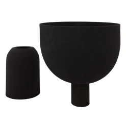 AYTM Torus bloempot Ø17 cm, Black-black< Bloempotten