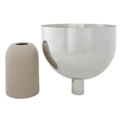 AYTM Torus bloempot Ø22 cm, Silver-taupe< Bloempotten