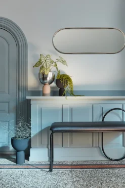 AYTM Torus bloempot Ø22 cm, Silver-taupe< Bloempotten