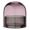 AYTM Tota kaarsenhouder, roze-zwart< Kaarsenhouders & Kaarsenborden