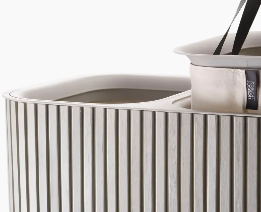 Joseph Joseph Tota Luxe wasmand 90 L, Ecru< Wasmanden