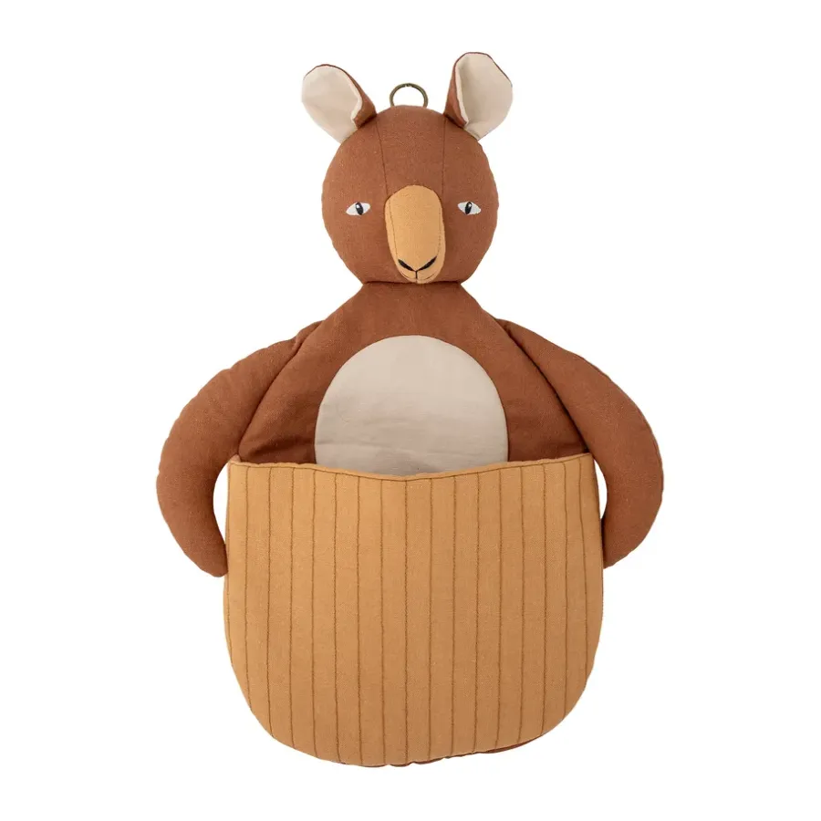 Bloomingville Toto wanddecoratie met opbergruimte, Kangoeroe< Wanddecoraties|Kinderkamer Interieuraccessoires