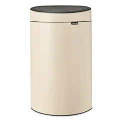 Brabantia Touch Bin prullenbak 40 liter, Soft Beige< Pedaalemmers