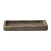 Tell Me More Travertin decoratieplankje 13x25 cm, Bruin< Decoratieve Accessoires|Decoratieve Dienbladen