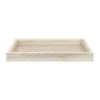 Mette Ditmer Travertine decoratie dienblad 30x40 cm, Linnen< Decoratieve Accessoires|Decoratieve Dienbladen