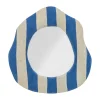 Bloomingville Travis wandspiegel 39,5x38,5 cm, Blauw< Wandspiegels