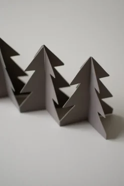 DBKD Tree in a row decoratie 60 cm, Mol< Kerstdecoraties