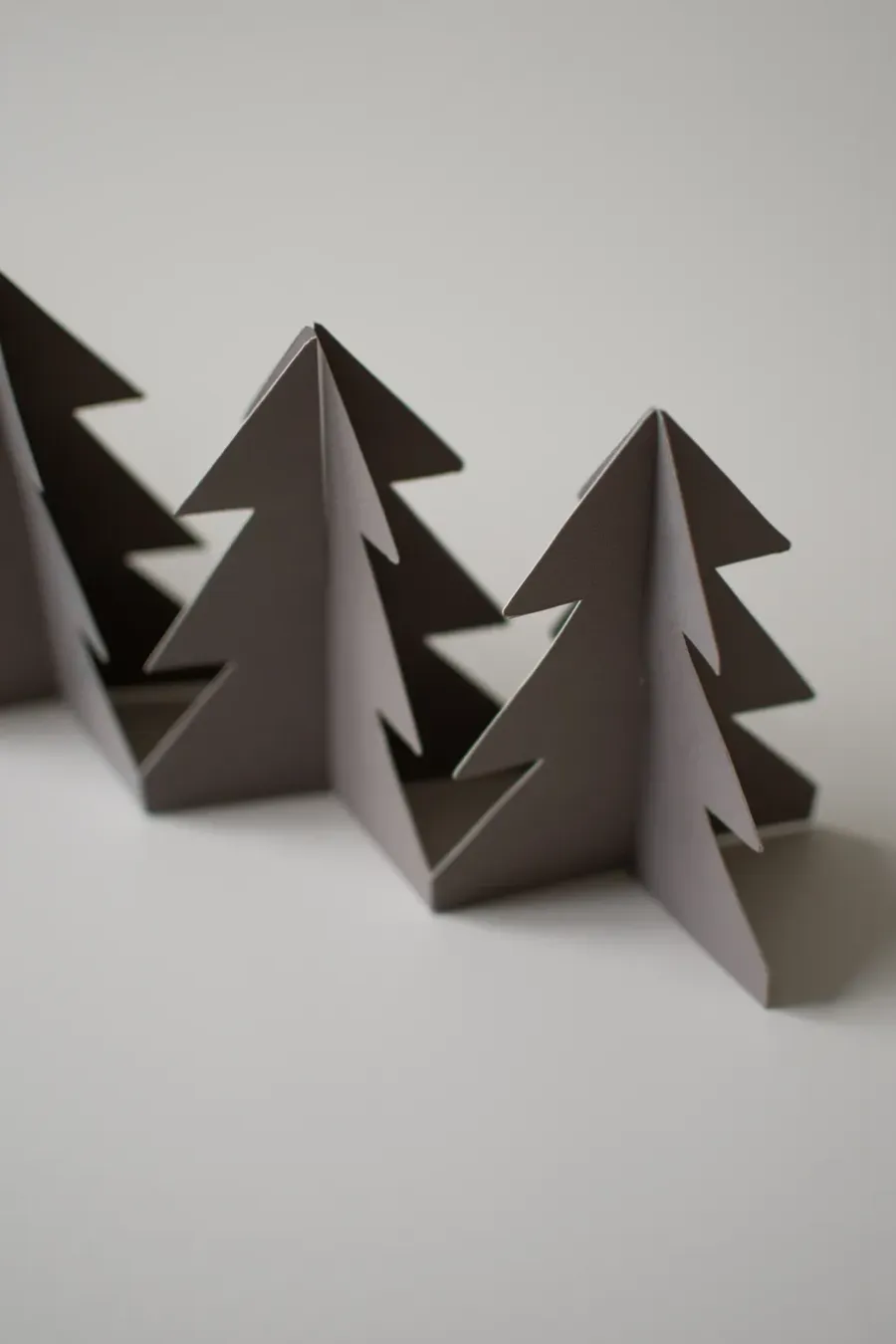 DBKD Tree in a row decoratie 60 cm, Mol< Kerstdecoraties