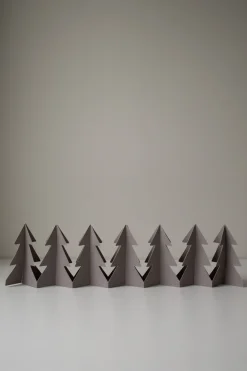 DBKD Tree in a row decoratie 60 cm, Mol< Kerstdecoraties