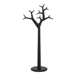 Swedese Tree kledinghaken staand 194cm, zwart< Kapstokken & Hangrekken