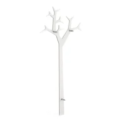 Swedese Tree kledinghaken Wand 194cm, wit< Kapstokken & Hangrekken