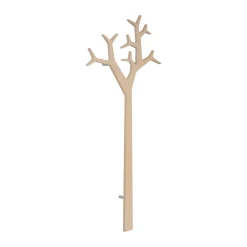 Swedese Tree wall wandgemonteerde kapstok 194 cm, Witgepigmenteerd grenenhout< Kapstokken & Hangrekken