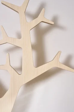 Swedese Tree wall wandgemonteerde kapstok 194 cm, Witgepigmenteerd grenenhout< Kapstokken & Hangrekken