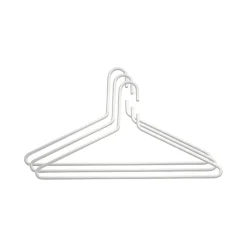 Essem Design Triangel kledinghanger 3-pack, Wit< Kapstokken & Hangrekken|Haken & Hangers