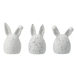DBKD Triplets paashaas 3-pack, White dot< Paasdecoratie