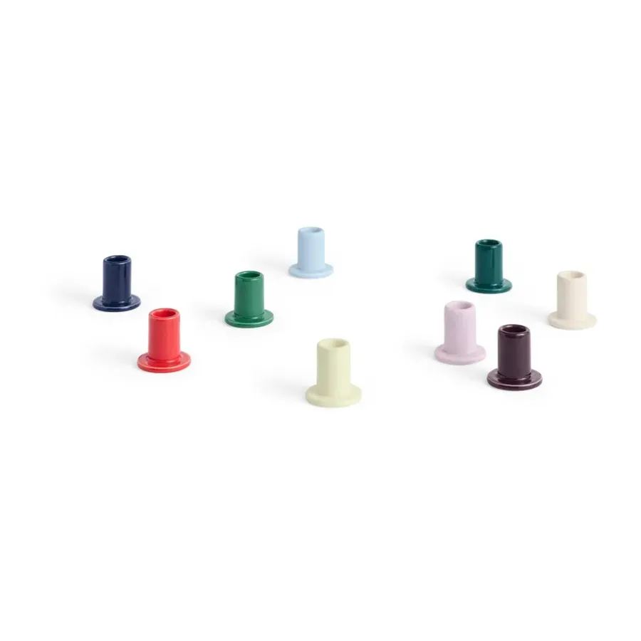 HAY Tube kandelaar 5 cm, Green< Kandelaars