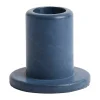 HAY Tube kandelaar beton 5,5 cm, Midnight blue< Kandelaars