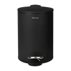 Blomus Tubo pedaalemmer 3 L, Black< Pedaalemmers