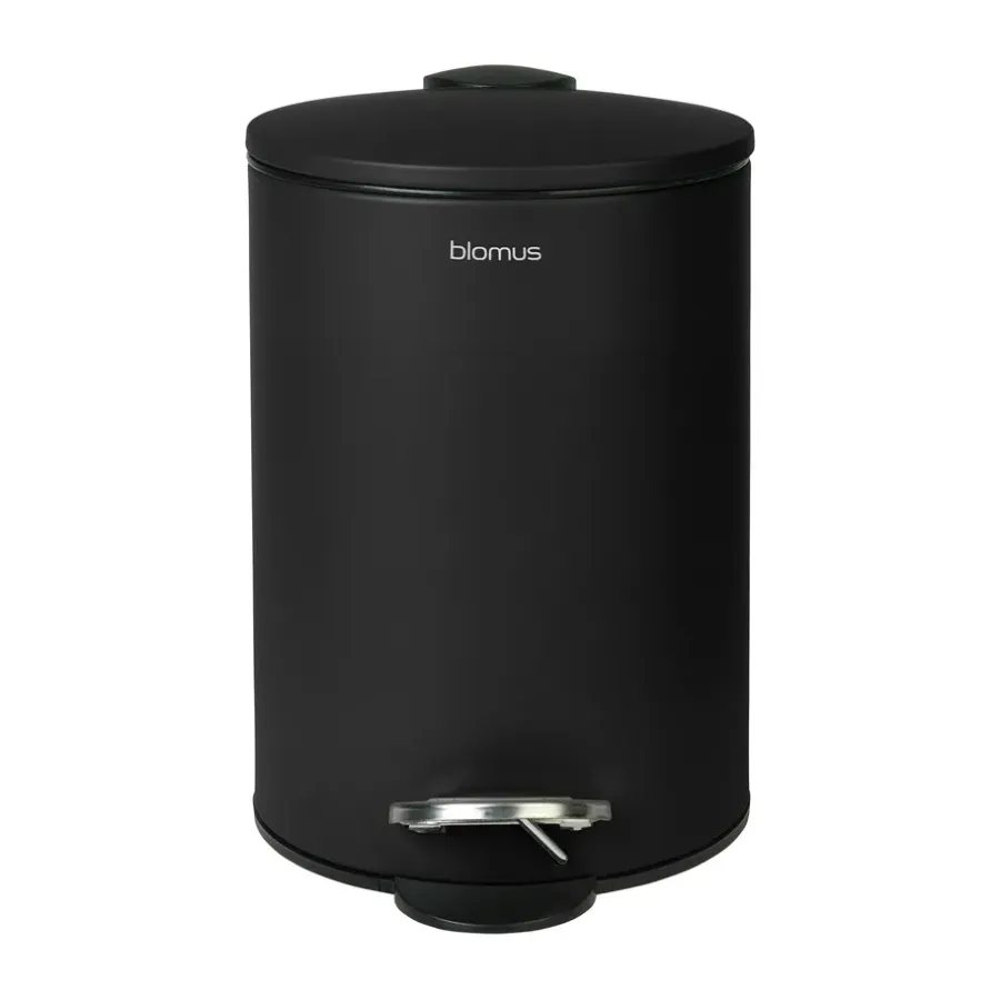 Blomus Tubo pedaalemmer 3 L, Black< Pedaalemmers