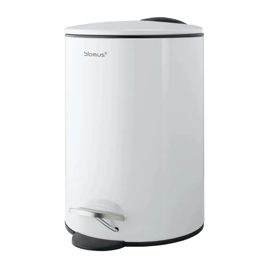 Blomus Tubo pedaalemmer 3 L, White< Pedaalemmers
