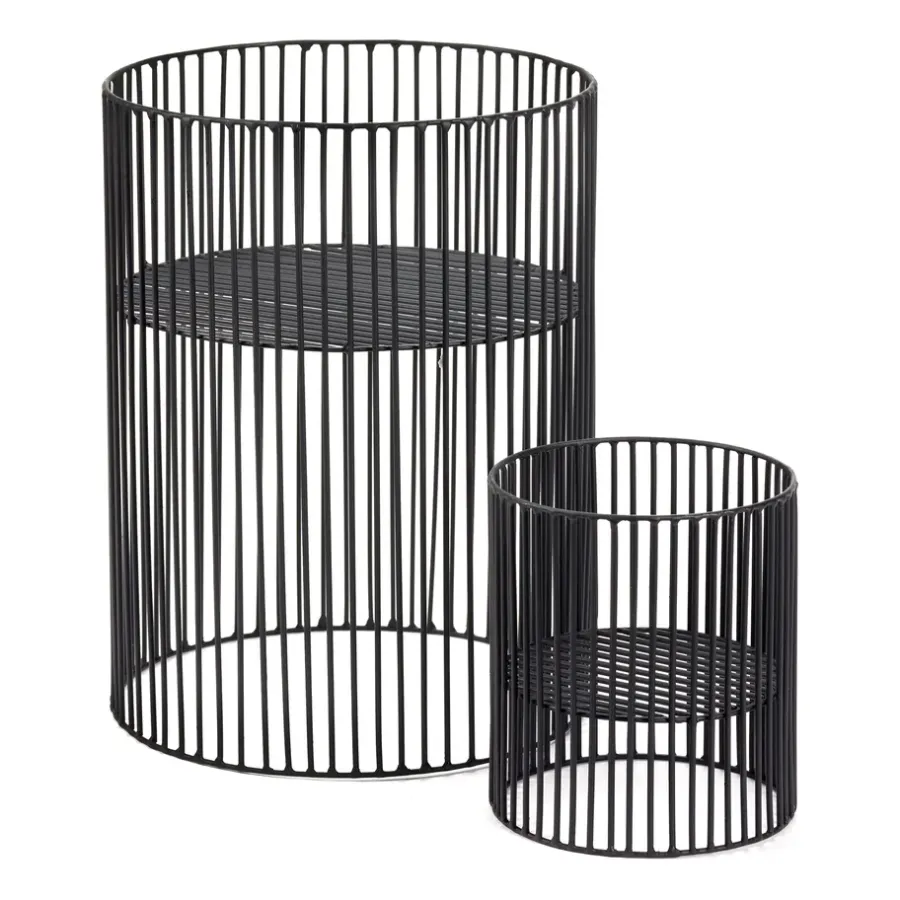 Serax Turn mand Ø26 cm, Black< Opbergmanden
