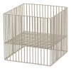 Serax Turn mand vierkant 22x22 cm, Grey< Opbergmanden