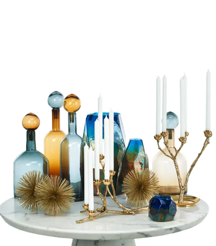 POLSPOTTEN Twiggy ekorre kandelaar 30 cm, Goud< Kandelaars